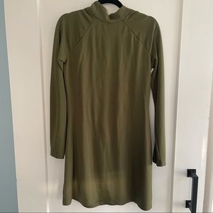 Fabletics Green Raquel Back Twist Dress